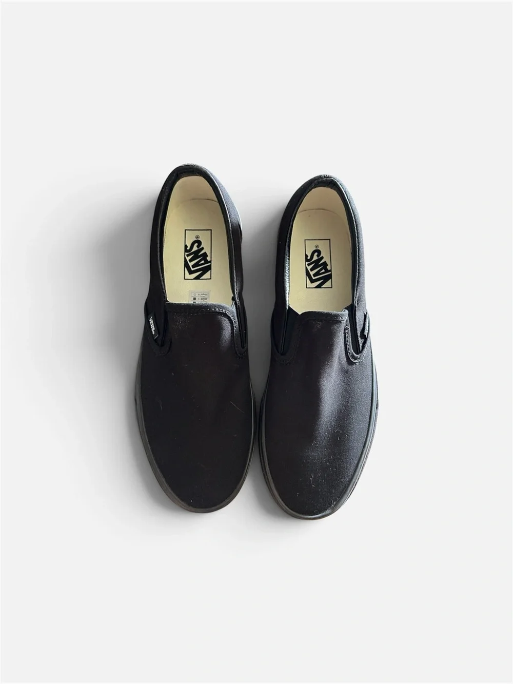 Vans no laces